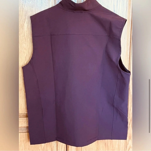 32 Degrees Men’s Full Zip Sleeveless Vest - Burgundy Large - Picture 10 of 16